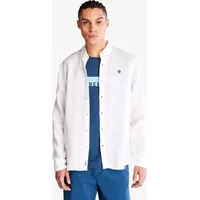 Timberland Mens Linen Shirt white XXL