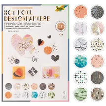 Folia Motivblock Hotfoil Designpapier DIN A4 12 Blatt glänzend 165 g