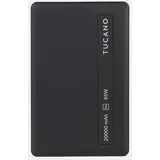 Tucano Power bank per laptop, 20000 mAh, Schwarz