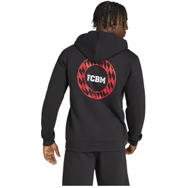 adidas FC Bayern München Hoodie 2023/24 schwarz Herren Gr. M