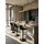 KADIMA DESIGN Barhocker 86 - 106 cm Schwarz