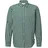 s.Oliver Regular Fit: Kariertes Baumwoll-Hemd mit Kentkragen - olive - 3XL
