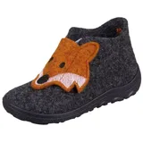 superfit Jungen Hausschuh Happy Octi grau - Schuhe Slipper, Modern, GRAU/ORANGE 4700, 21