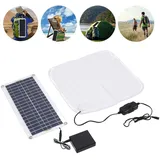 [tragbares Solarpanel-set] [50 W] [schnellladung] Tragbares 50-w-solarpanel Mit 20-w-12-v-elektroabdeckung Und Batteriefach Für Camping Und Wandern