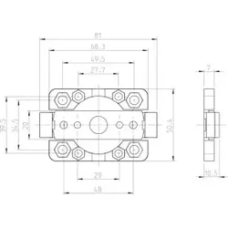 Rademacher 94331000 Antriebslager für Small-Motoren