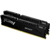 Kingston FURY Beast schwarz DIMM Kit 64GB, DDR5-6000, CL36-38-38, on-die ECC (KF560C36BBEK2-64)