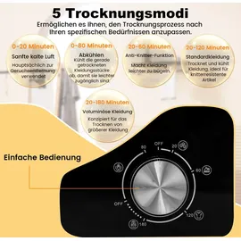 Costway Mini-Ablufttrockner (5 kg)