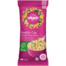 midsona Davert Noodle-Cup Brokkoli-Käse-Sauce bio