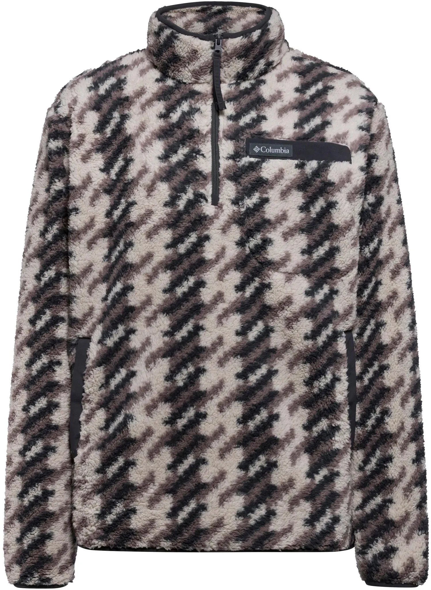 Columbia Rugged Ridge Fleeceshirt Herren in dark stone twills, Größe S - braun