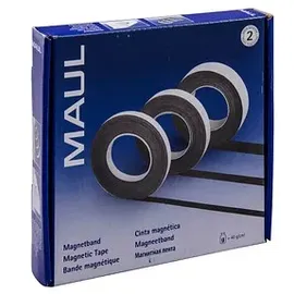 Maul Magnetband selbstklebend braun 1,0 cm x 10,0 m