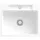 Villeroy & Boch Siluet 60 S flat snow white + Handbetätigung