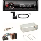 Pioneer MVH-130DAB Digitalradio USB Einbauset für Renault Clio 1 2 Twingo