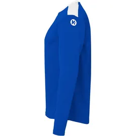 Kempa Emotion 27 Langarmshirt Sweatshirt, Royal/Weiß, M