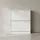 KADIMA DESIGN Kiel 75 x 87 x 24 cm 2 Fächer weiß matt / weiß