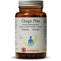 Quintessence Chaga Plus Kapseln - Aus Wildsammlung 90 St