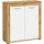 VCM Highboard Jam 80 x 88 x 35 cm Eiche/Weiß