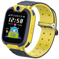 Nikcorp Wasserdichte Kinder Smartwatch Multifunktion Gelb