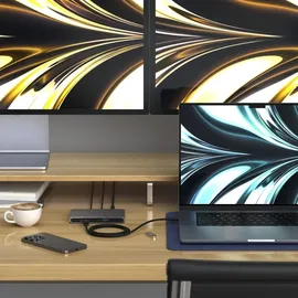 Satechi Thunderbolt 4 Slim Hub Grau