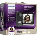 Philips WelcomeEye Connect 3 Video-Türsprechanlage WLAN Komplett-Set 1 Familienhaus