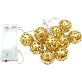 goobay LED-Lichterkette 10er Ornamente 1,3 m Warmweiß