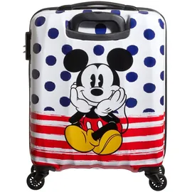 American Tourister Disney Legends 4-Rollen Cabin 55 cm / 36 l mickey blue dots