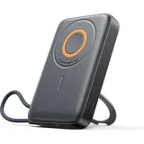 Joyroom 22.5W MagSafe Wireless Powerbank 10000mAh with ring stand - Black - Schwarz