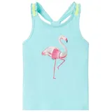 vidaXL Tanktop Kinder-Tanktop Helles Minzgrün 128 grün
