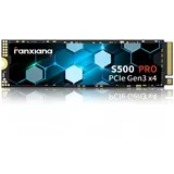 fanxiang M.2 SSD 256GB Interne NVMe SSD Festplatte PCIe 3.0, 3000MB/s Lesen, 1500MB/s Schreiben, SSD M.2 2280 mit SLC Cache, Kompatibel mit Laptop, Notebook und Desktop (S500Pro)