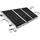 Offgridtec Befestigungskit für 3 Solarmodule mit Dachhaken 40mm Rahmenhöhe