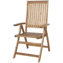 Siena Garden Paleros Klappsessel 60 x 70 x 113 cm natur