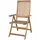 Siena Garden Paleros Klappsessel 60 x 70 x 113 cm natur