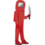 FIESTAS GUIRCA Astronaut Space Kostüm Rot für Kinder