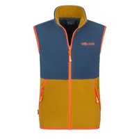 TROLLKIDS Kjerag Weste bronze/blau 164