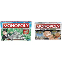 Monopoly Spiel & Monopoly F2674100 Falsches Spiel, Brettspiel für Familien und Kinder ab 8 Jahren, für 2-6 Spieler, Mehrfarbig, Einheitsgröße