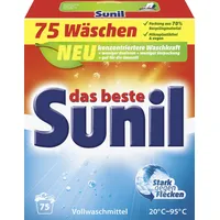 Sunil aktiv Vollwaschmittel Pulver 75 WL - 75.0 WL