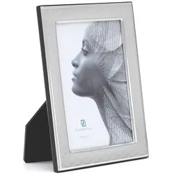 Palermo 10x15 cm silber-glanz Premium-Portraitrahmen zum Stellen