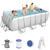 BESTWAY Power Steel Frame Pool Set 412 x 201