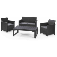 Siena Garden Amea Lounge-Set grau