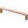 Hettich Möbelgriff Zinkdruckguss Kupfer 12,0 x 137,5 x 26,5 mm