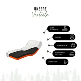 schwarzwaldmarie Sofie 160 x 200 cm H2/H3