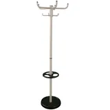 Proregal Garderobenständer 175 cm Grau