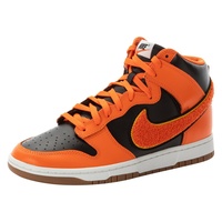 Nike Sportswear Nike Dunk High University Chenille Swoosh Safty Orange Sneaker orange|schwarz 44,5