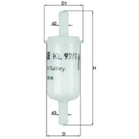 MAHLE ORIGINAL MAHLE KL 97/1 81207090000,81207090100 Leitungsfilter,Spritfilter
