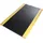 etm Anti-Ermüdungsmatte PVC 90 x 150 cm Schwarz-Gelb