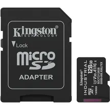 Kingston 128GB microSDXC Industrial C10 Komponenten Speicher Flash-Speicher