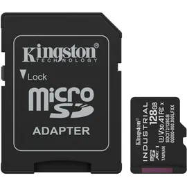 Kingston 128GB microSDXC Industrial C10 Komponenten Speicher Flash-Speicher