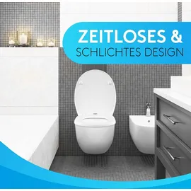 COMODO Toilettendeckel Weiß