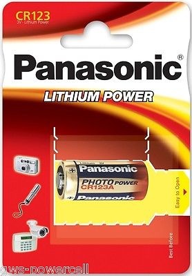 panasonic cr123a photo power lithium