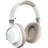 Shure AONIC 40 über Ohr -drahtlosen Bluetooth - Noise Cancelling mit Mikrofon, 25 -Stunden -Akkulaufzeit, iPhone und Android -kompatibel - Weiß