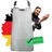 TronicXL 75 x 45 cm Stechschutzschürze Schürze mit Stechschutz Stichschutz Kettenhemd Schnittschutzschürze